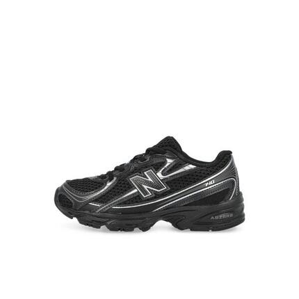 New Balance PZ740BM Kinder - Bungee Lace schwarz grau silber