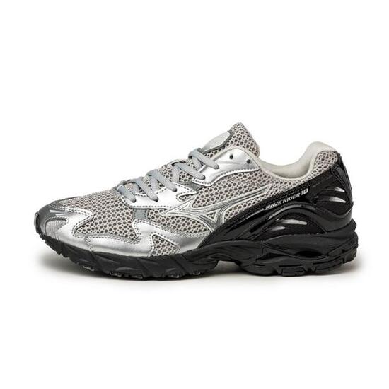 Mizuno Wave Rider 10 Harbor Mist Silver Black
