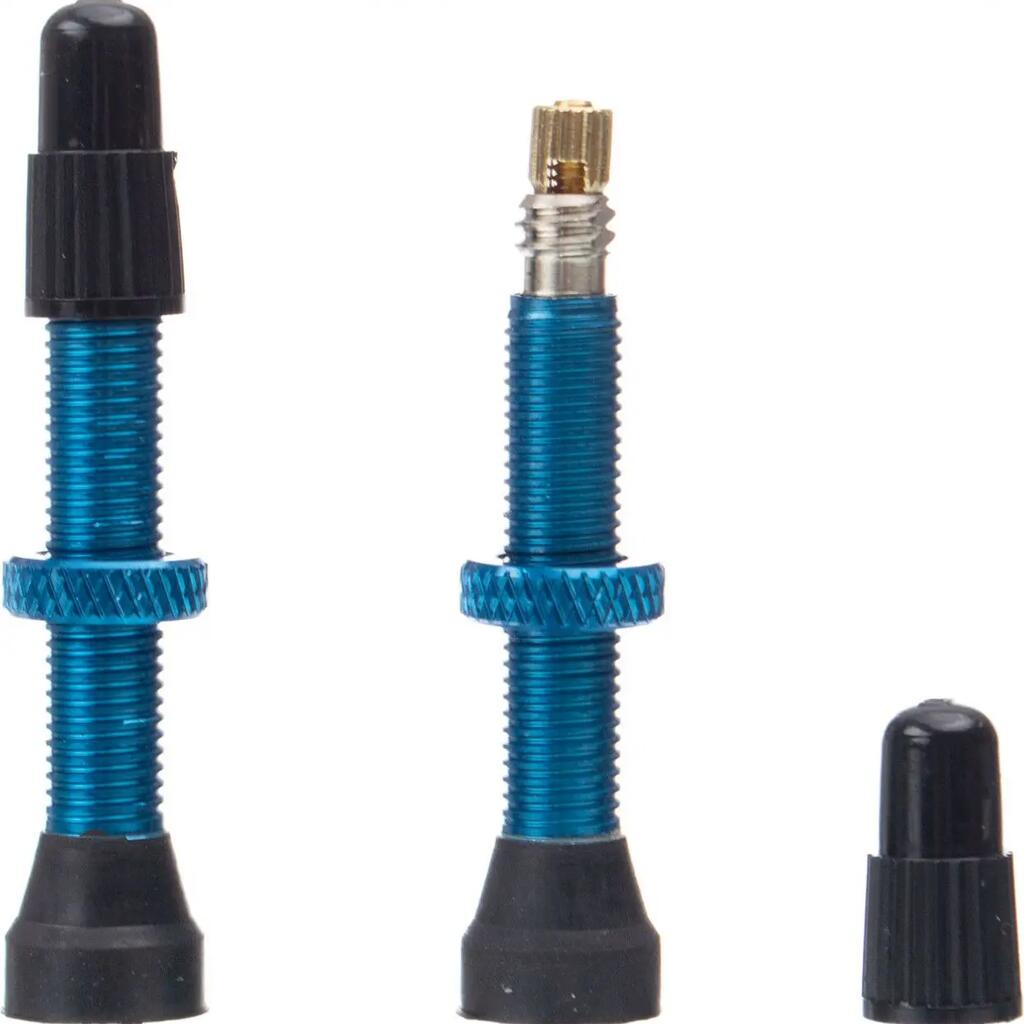 Pair of Neatt Presta Blue Tubeless Valves
