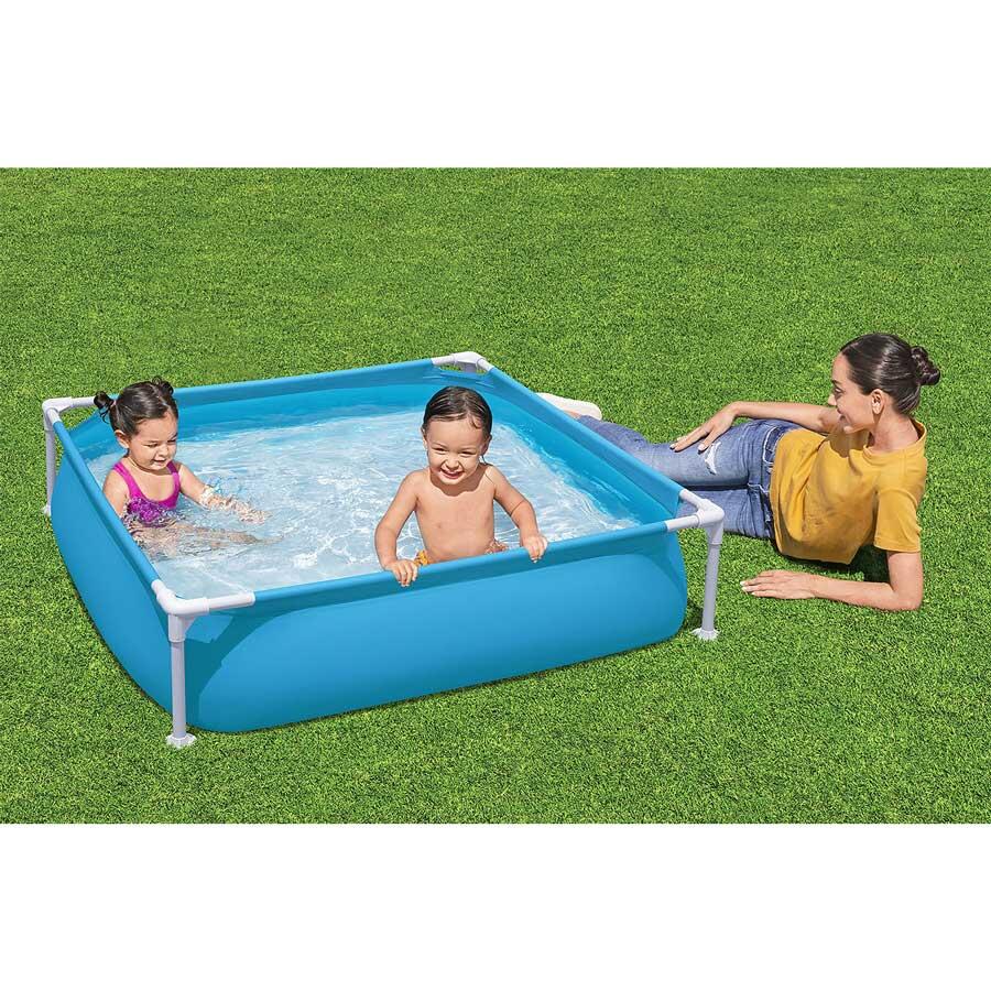 Bestway My First Frame Aufstell-Pool 122  x 122 x 30,5 cm 4/7