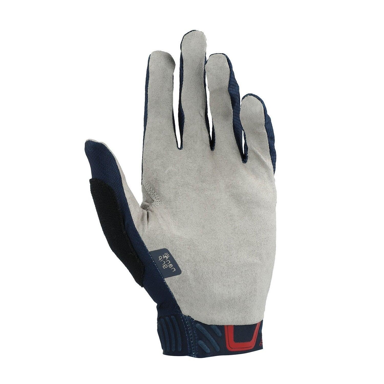 Gants Longs Leatt MTB 2.0 XFlow Onyx / Bleu Foncé 5/6