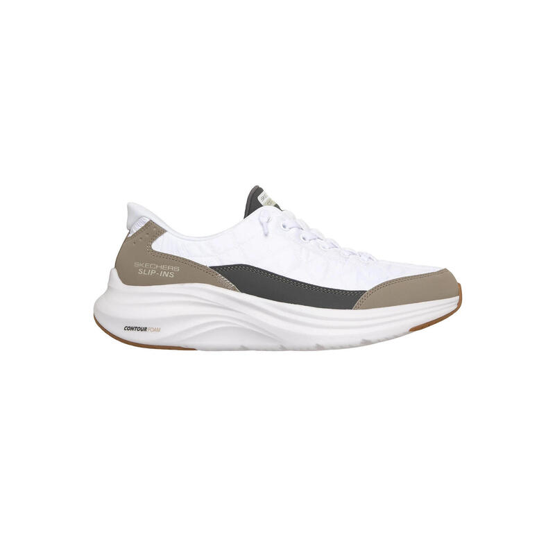 Pantofi sport barbati Skechers Contour Foam - Cozy, Alb