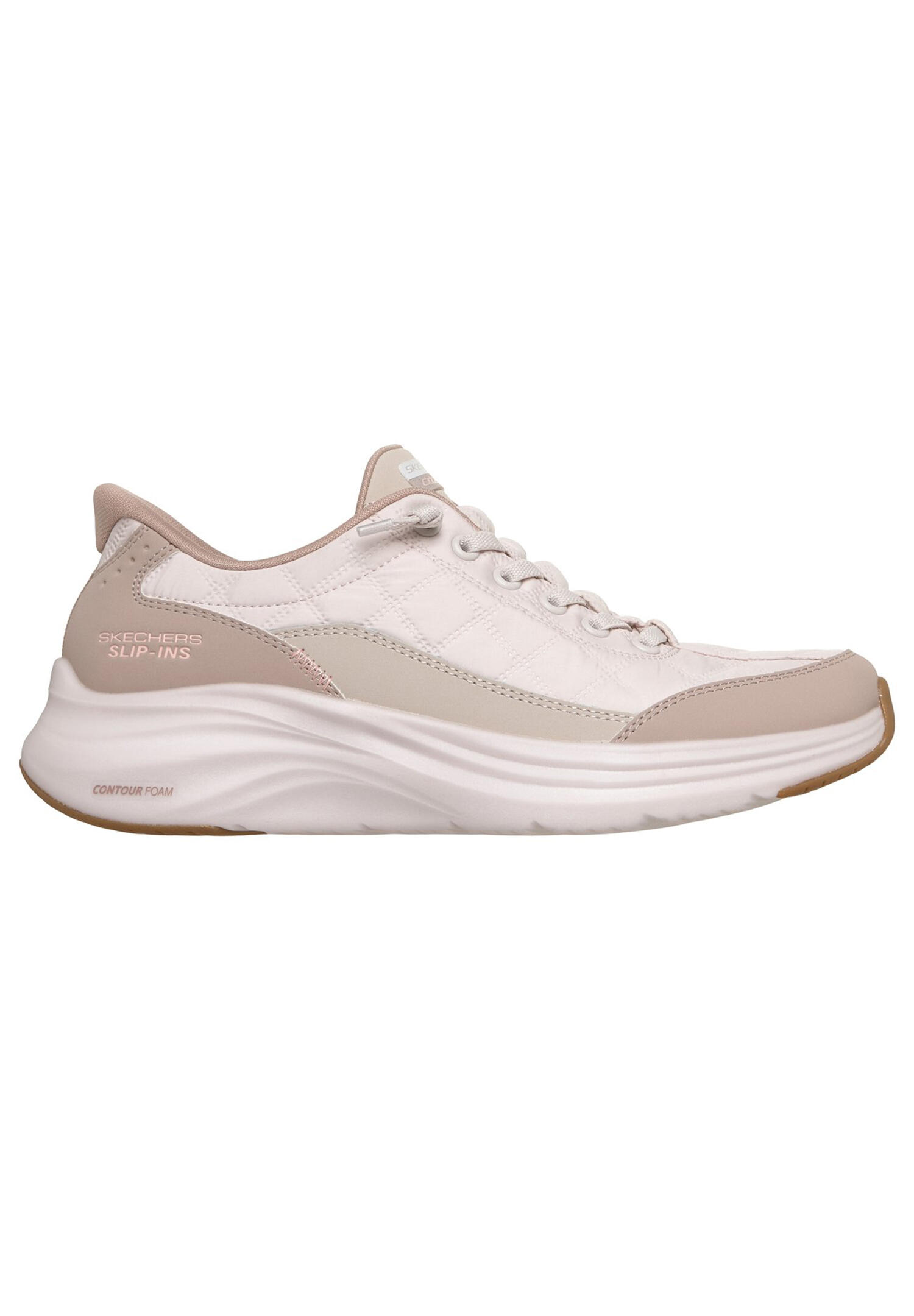 Zapatillas Dames Skechers Contour Foam - Cozy Fit Beige 3/7