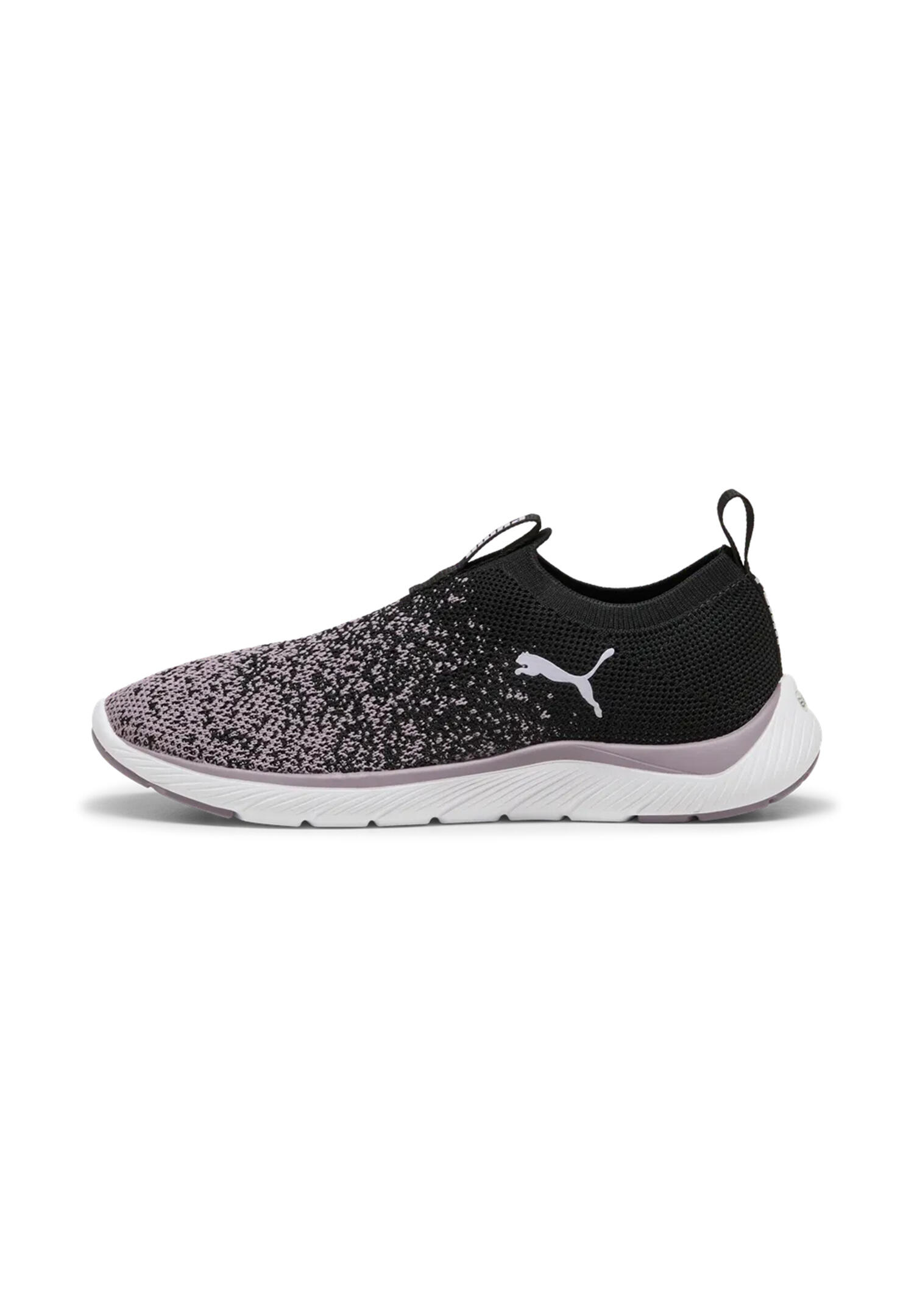 Puma Softride Premier Slip-On Strick-LaufschuheDamen 309834 14  Black Plum Jam 2/7