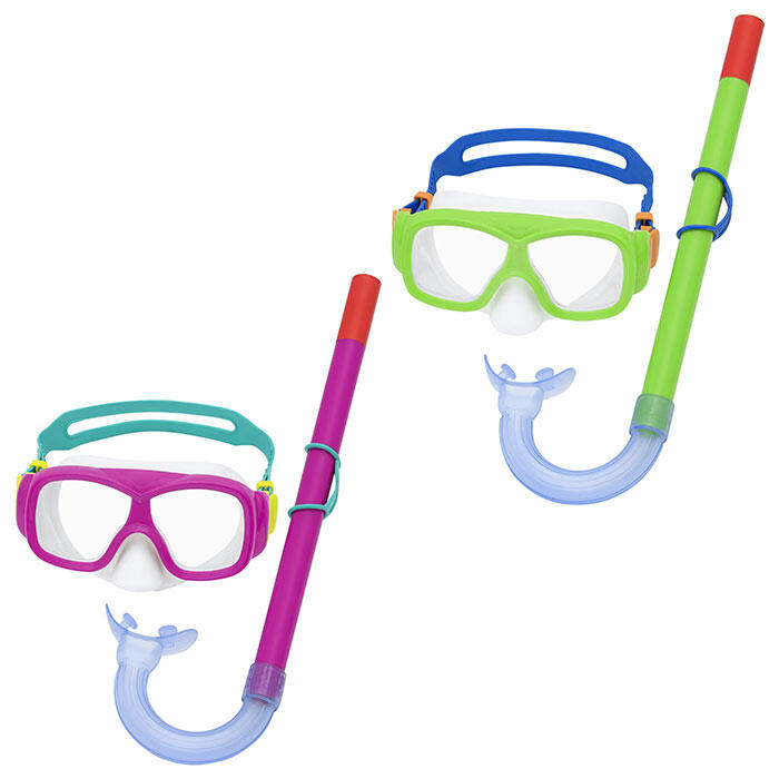 Snorkelset essential freestyle | roze 2/6