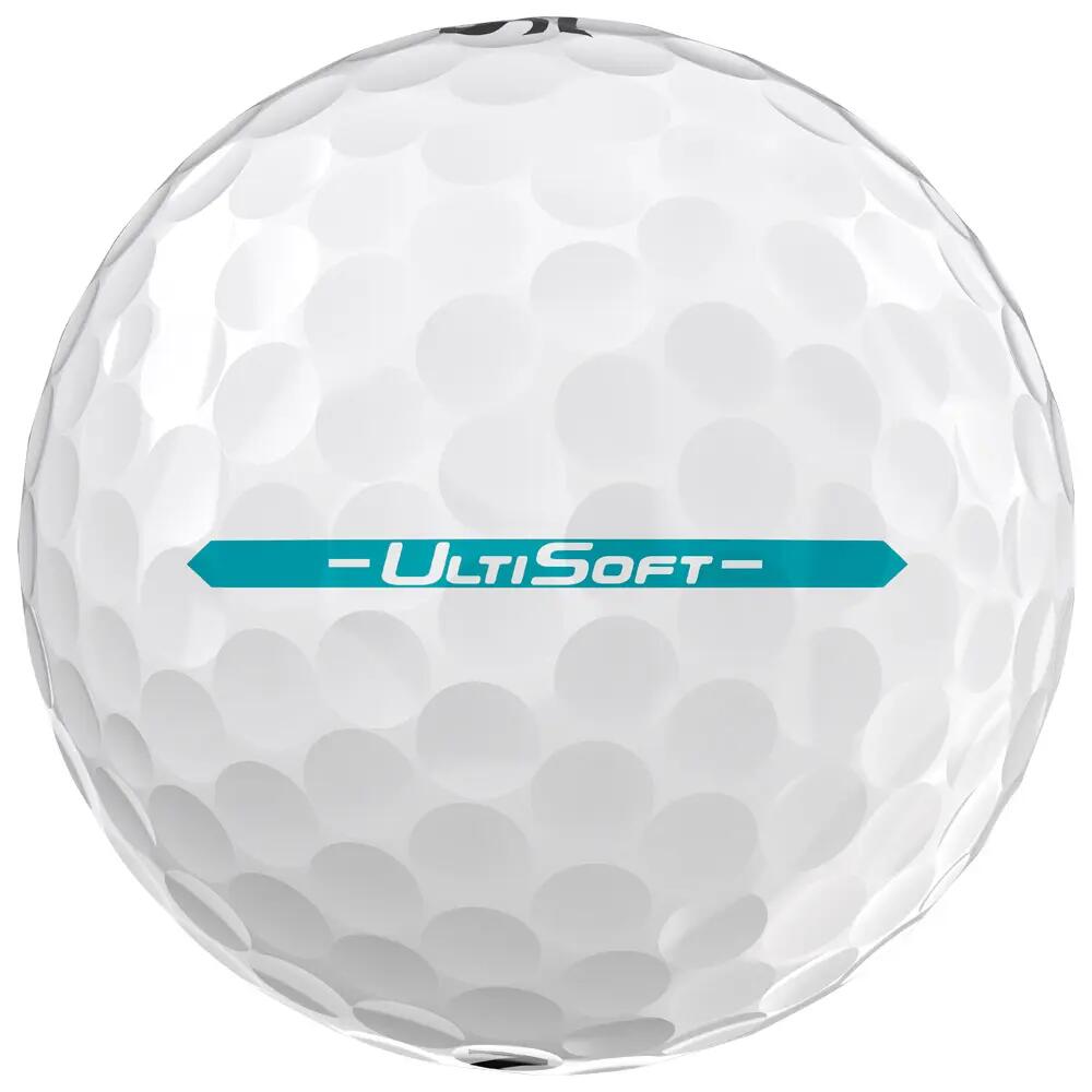 Boite de 12 Balles de Golf Srixon Ultisoft Blanche New 4/7