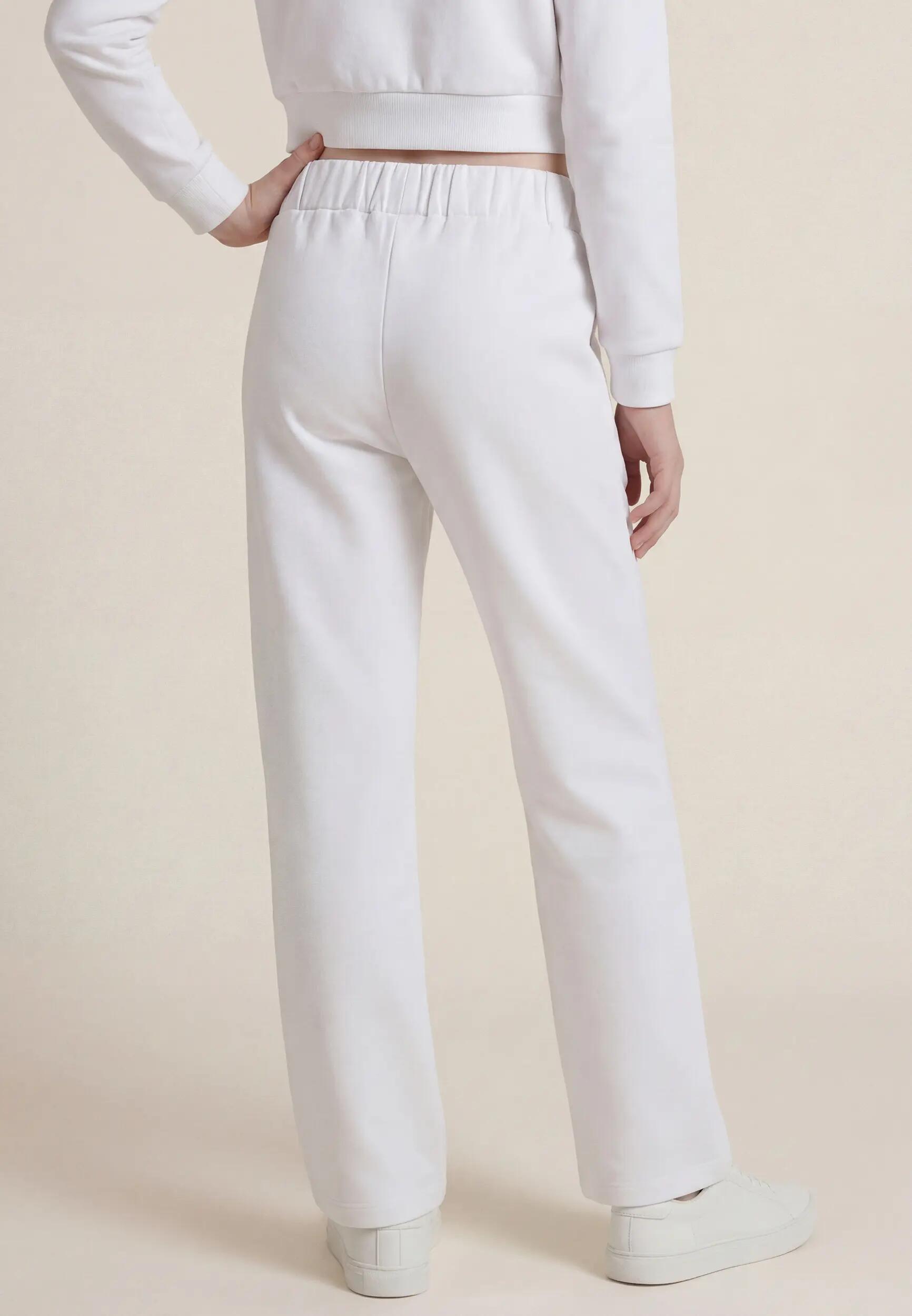 Pantaloni sportivi a gamba dritta da bambina e ragazza 3/4