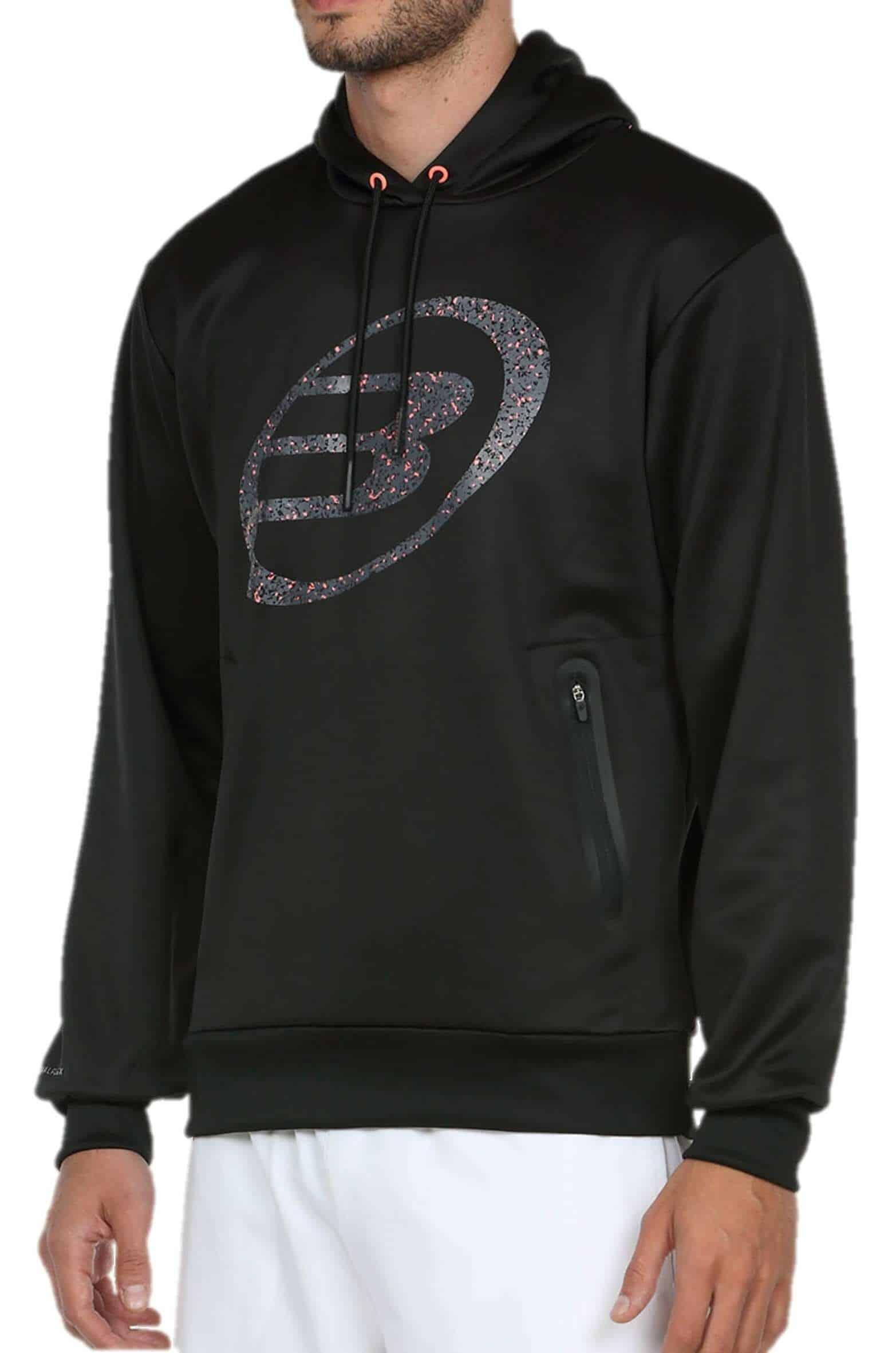 Felpa Uomo Bullpadel Coral Magnet con Cappuccio 2/5