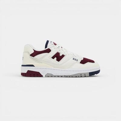 New balance 550 maroon navy