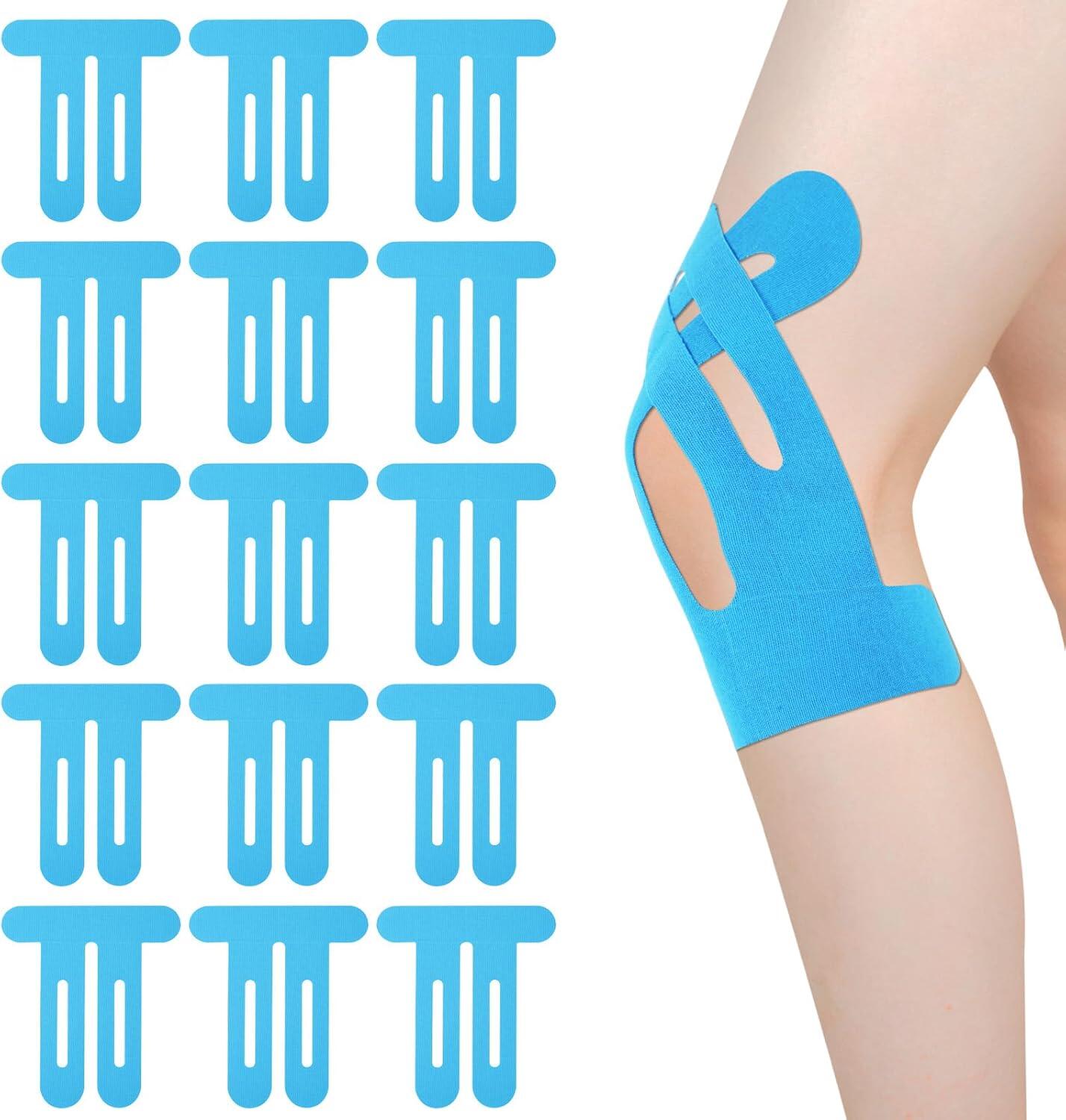 15pcs Precut Breathable, Waterproof and Elastic Kinesiology Tape