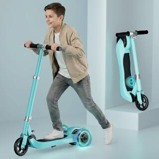 Kids Electric Scooter for Boys & Girls (6-12 Years) Electric Blue | BIS Certified