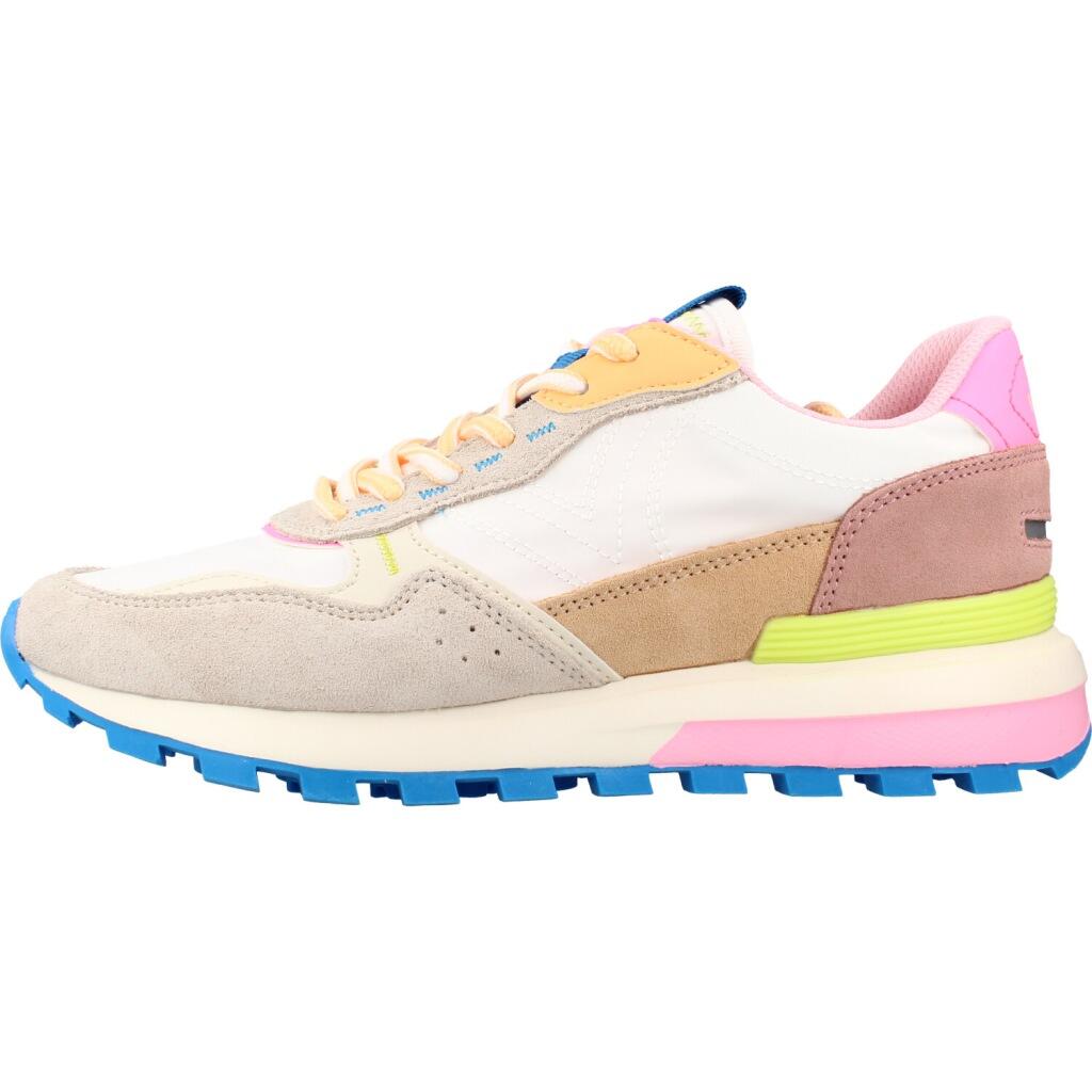 Zapatillas Mujer Victoria Luna Nylon & Serraje Blanco 2/6
