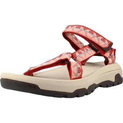 Sandali da donna Teva rossi.