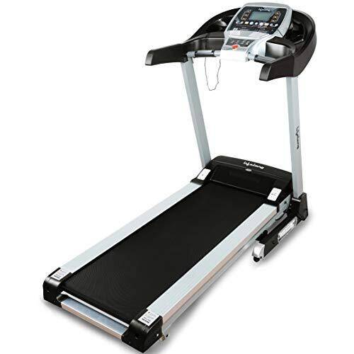 Lifelong FitPro Motorised Treadmill (3 HP Peak) for Home with 12 preset Workouts, Max Speed 14km/hr |Max User Weight 110kg with Installation Assistance -  1