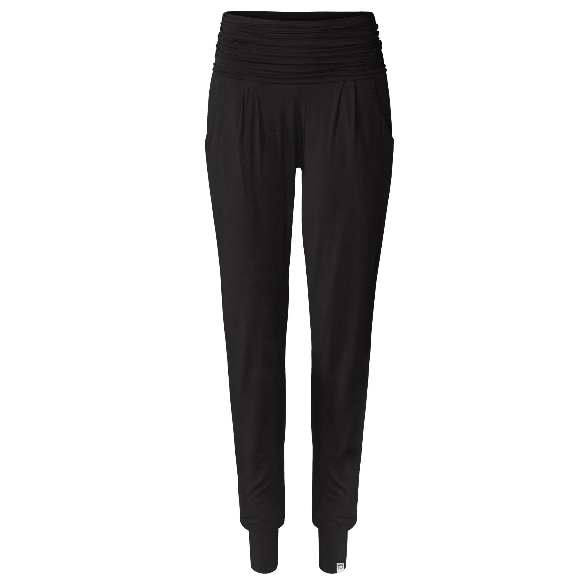 Yoga-Harempants "ala" - black 3/4