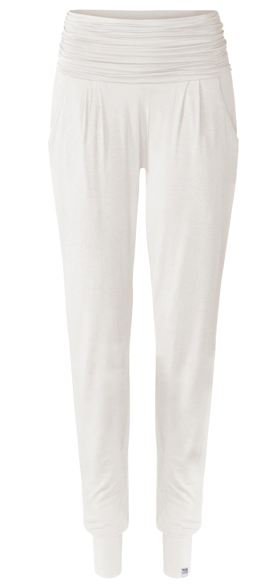 Yoga-Harempants "ala" - ivory 3/4