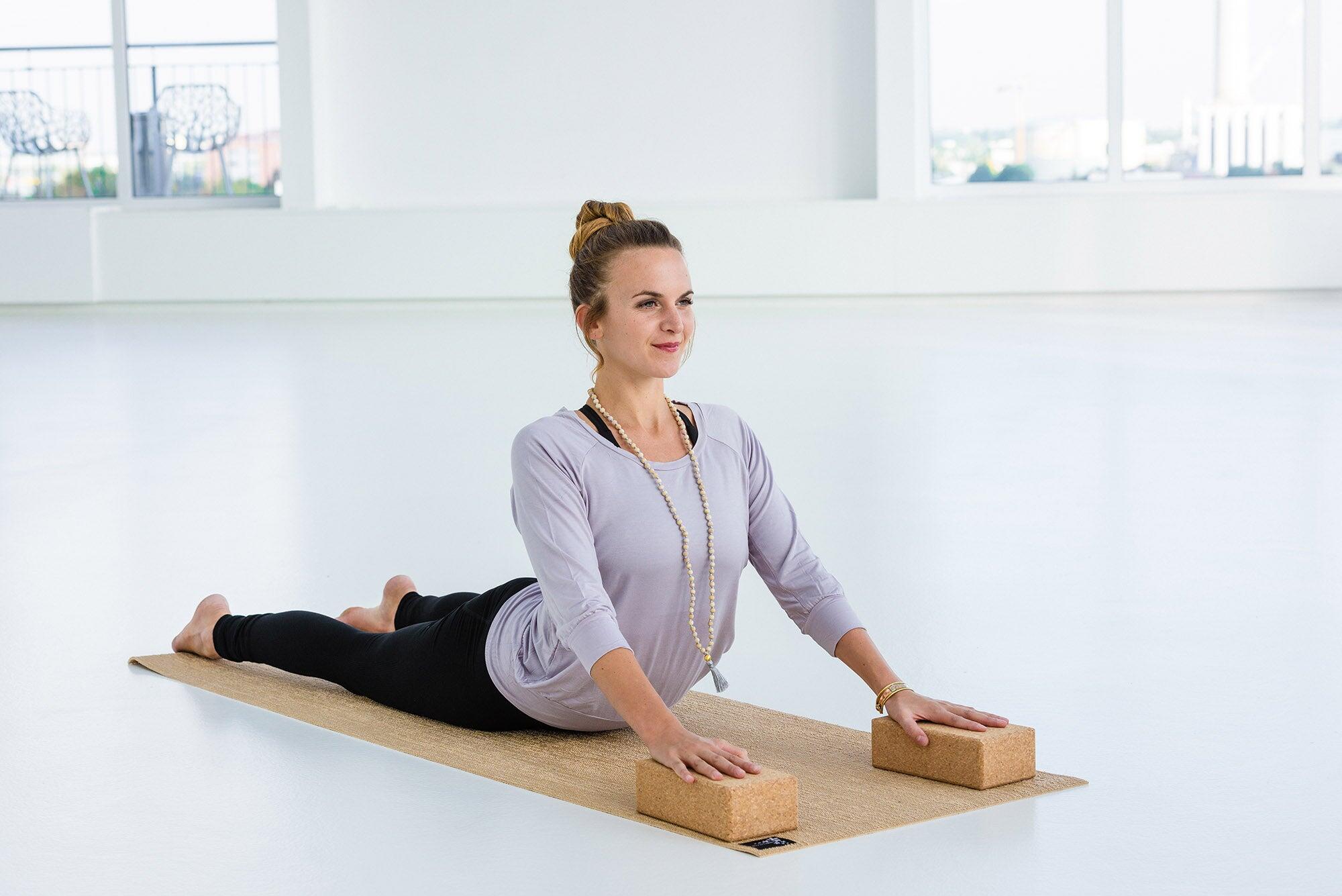 Yoga-Leggings "Liane" - charcoal 5/6
