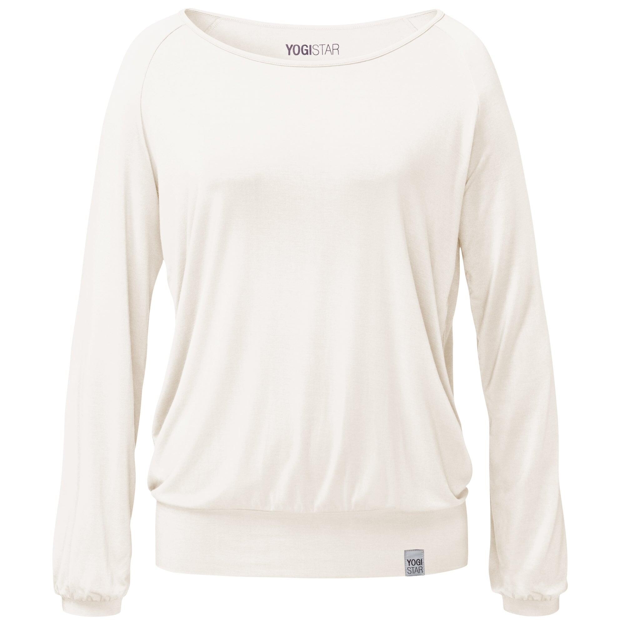 Yoga-Longsleeve "ala" - ivory 3/3