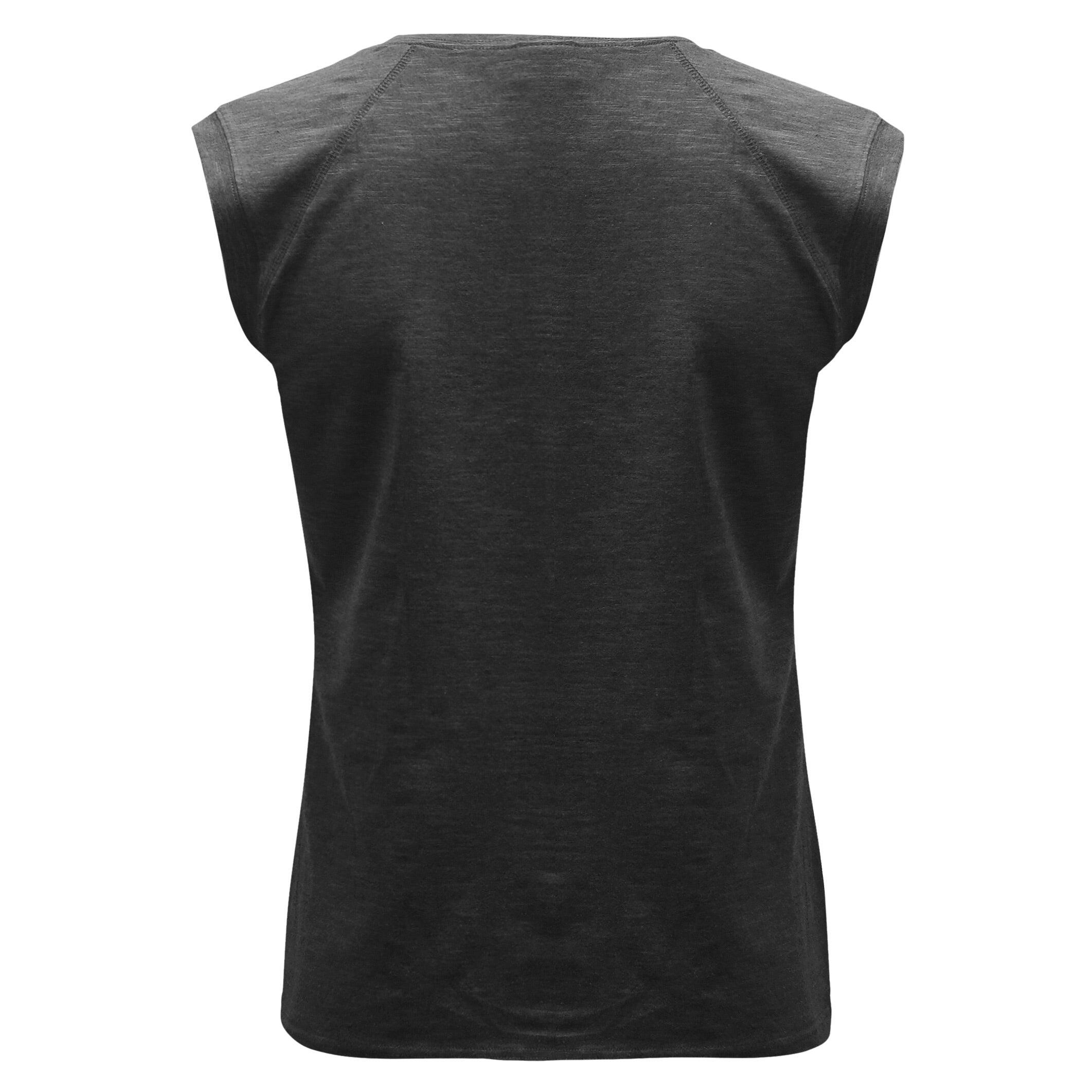 Yoga-Tank Top "eli" - anthrazit melange 3/3