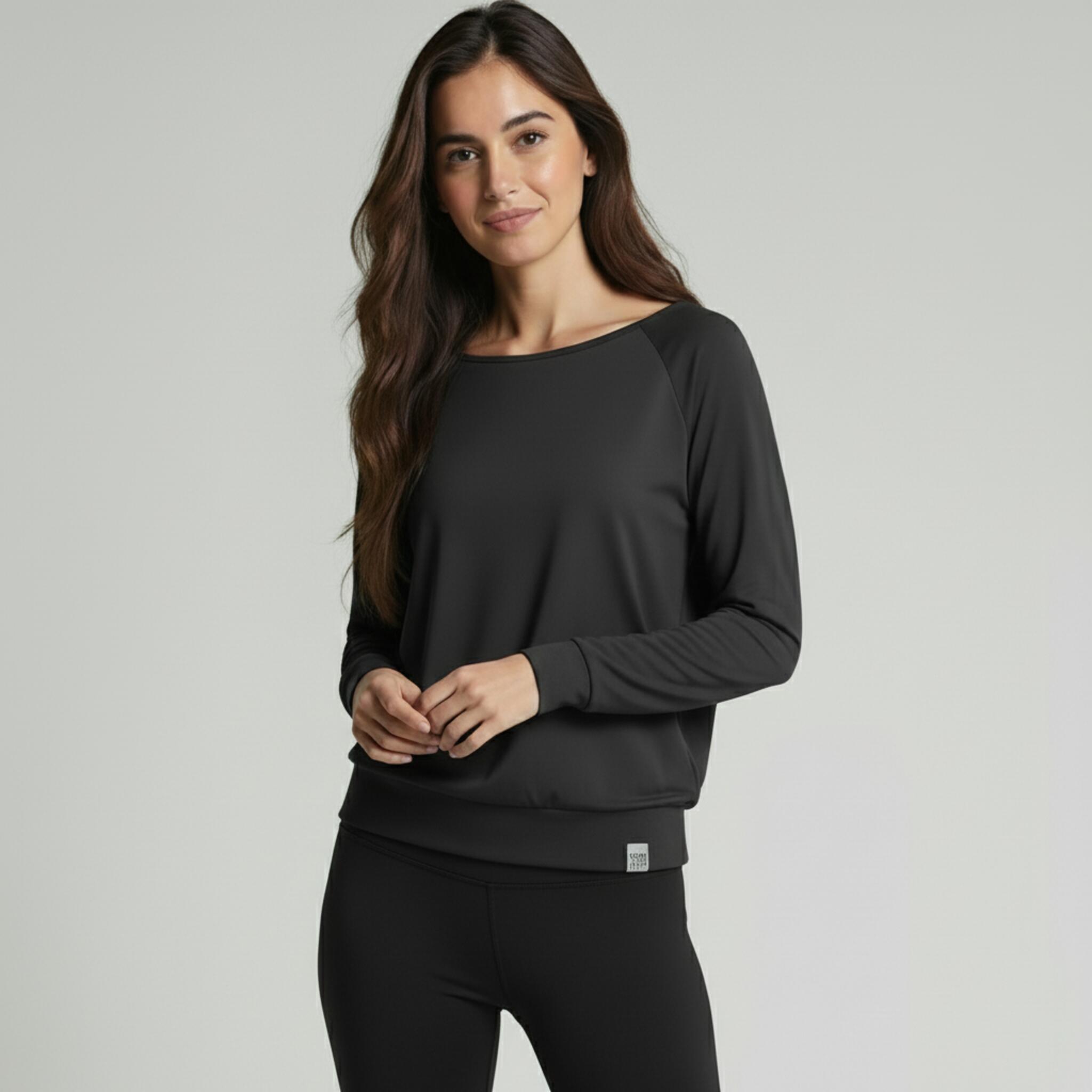 Yoga-Longsleeve "ala" - stonehenge 2/3