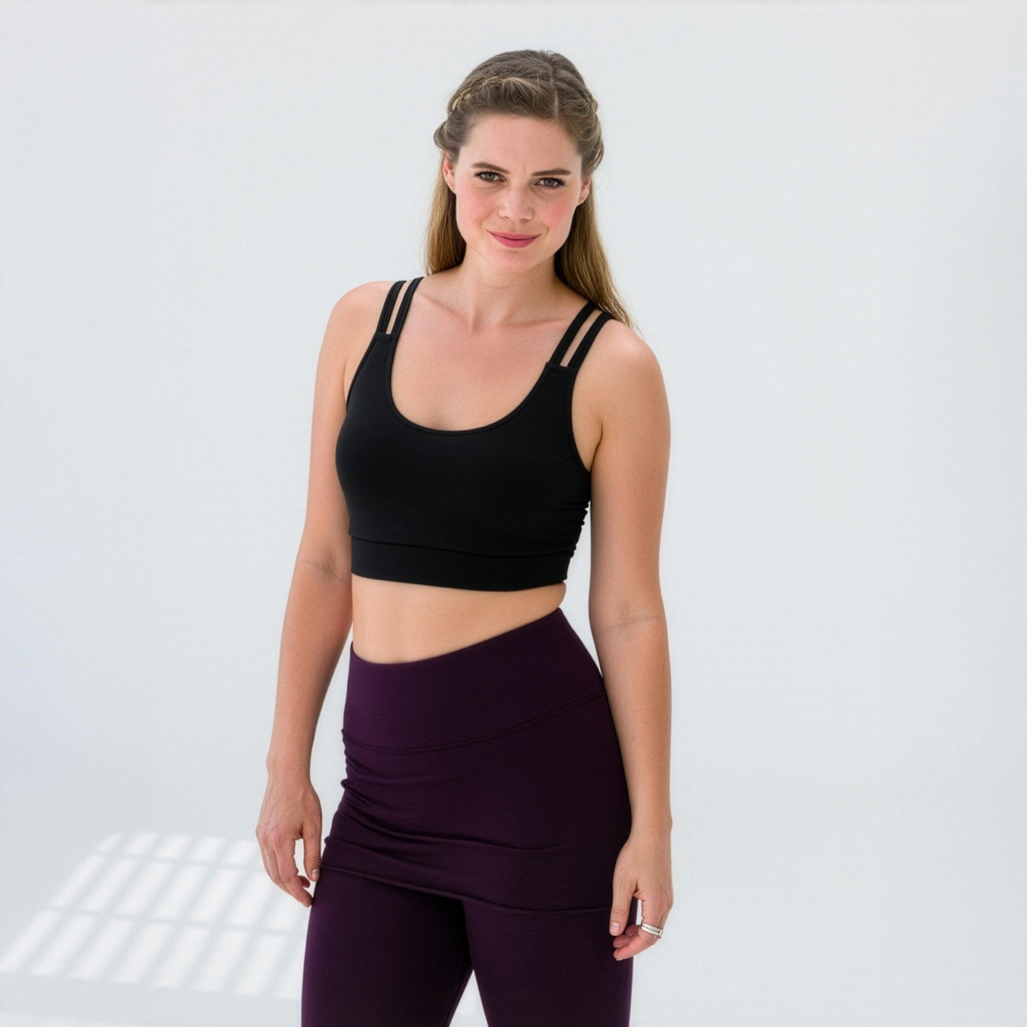 Yoga-Bra active fit "ala" - black 2/6