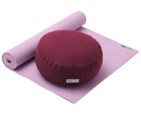 Yoga-Set Starter Edition - Meditation (Yogamatte + Kissen)