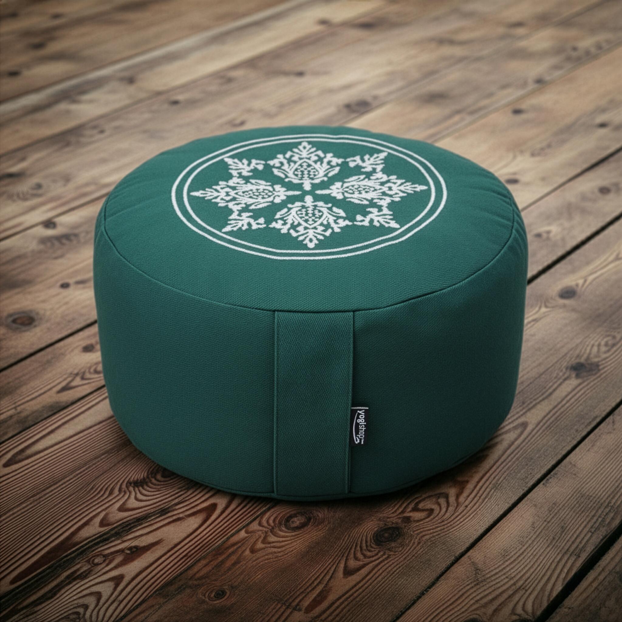 Meditationskissen rund - vintage - cotton - ø 30cm x 15cm 3/5