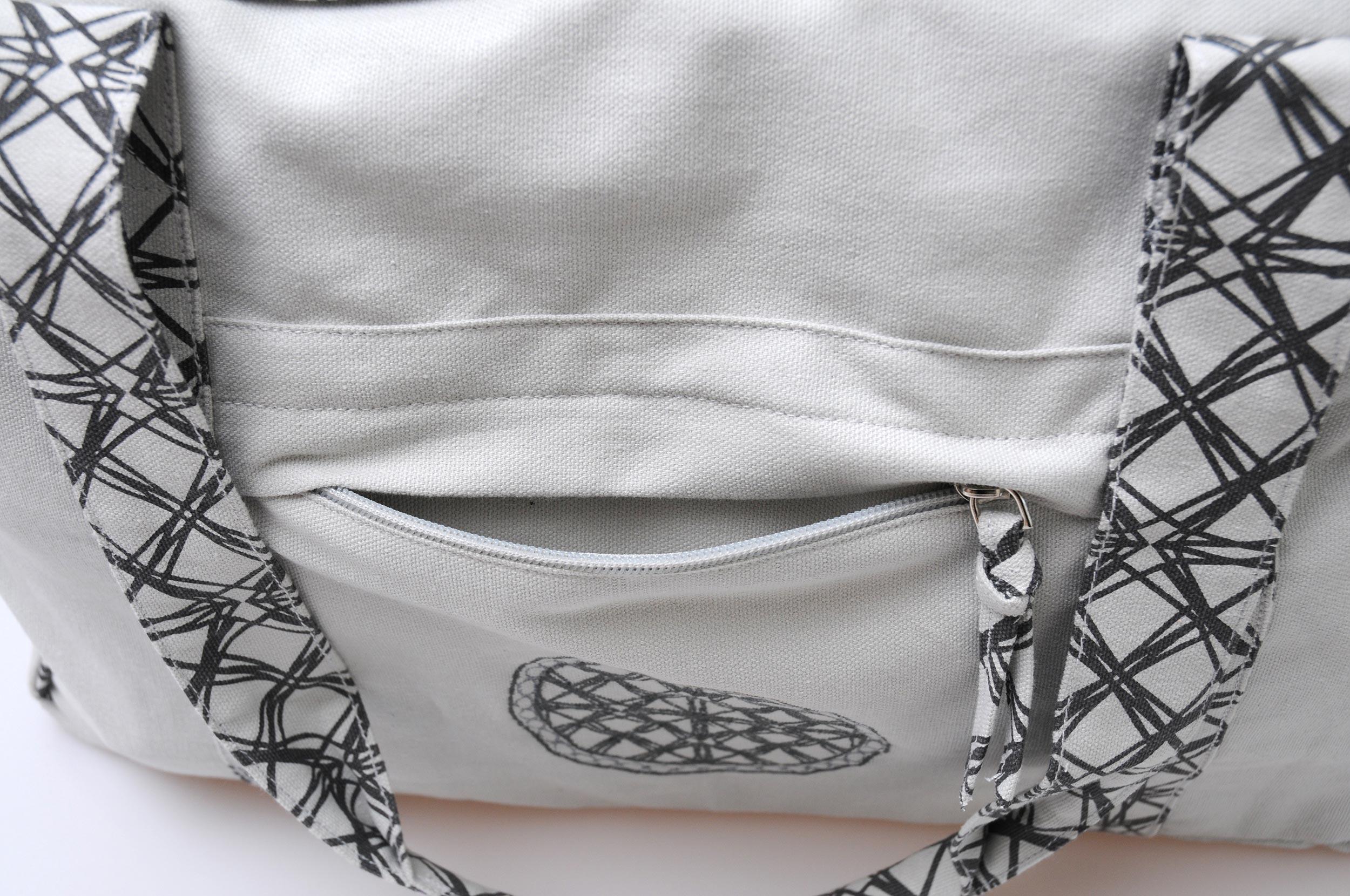 Yogatasche twin bag - take me two - organic cotton 5/6