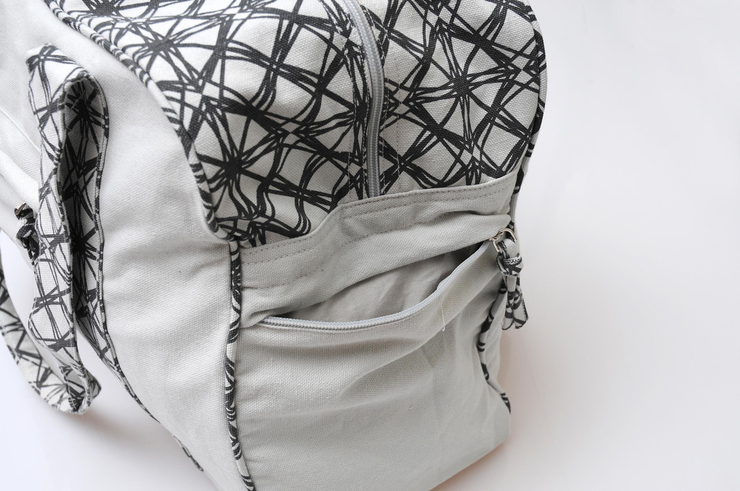 Yogatasche twin bag - take me two - organic cotton 6/6