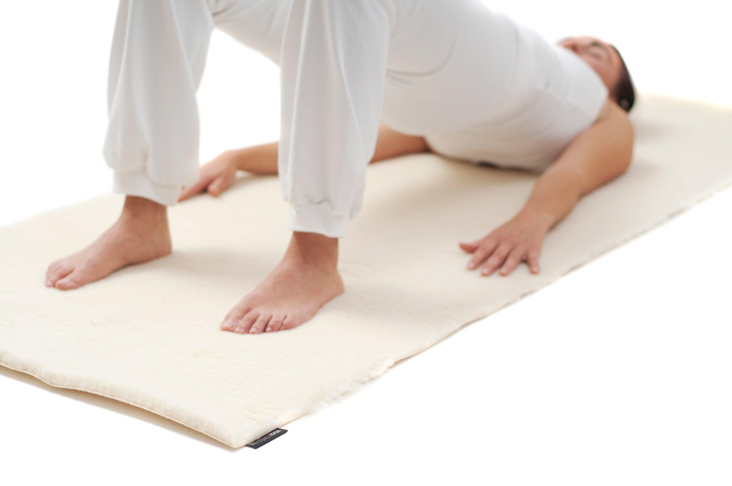 Yogamatte yogimat® natur - Schurwolle 6/6