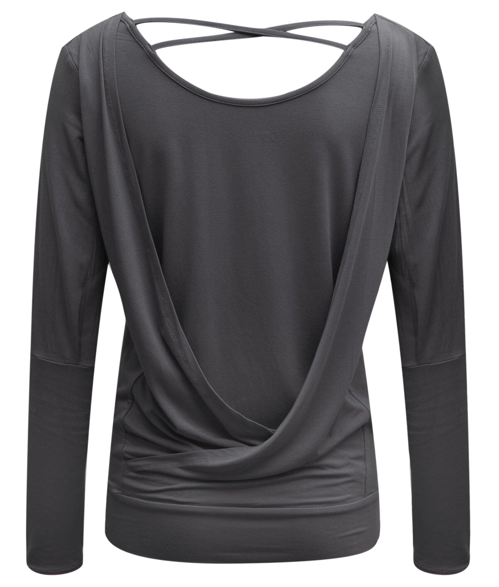 Yoga-Longsleeve flowing shakti "ala" - stonehenge 4/4