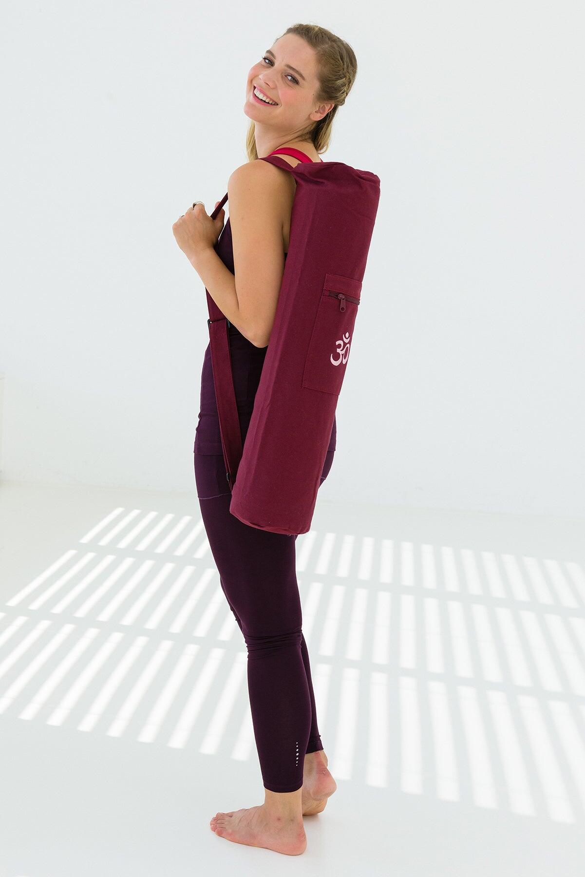Yogatasche yogibag® basic - zip - cotton - 65 cm - OM 3/6