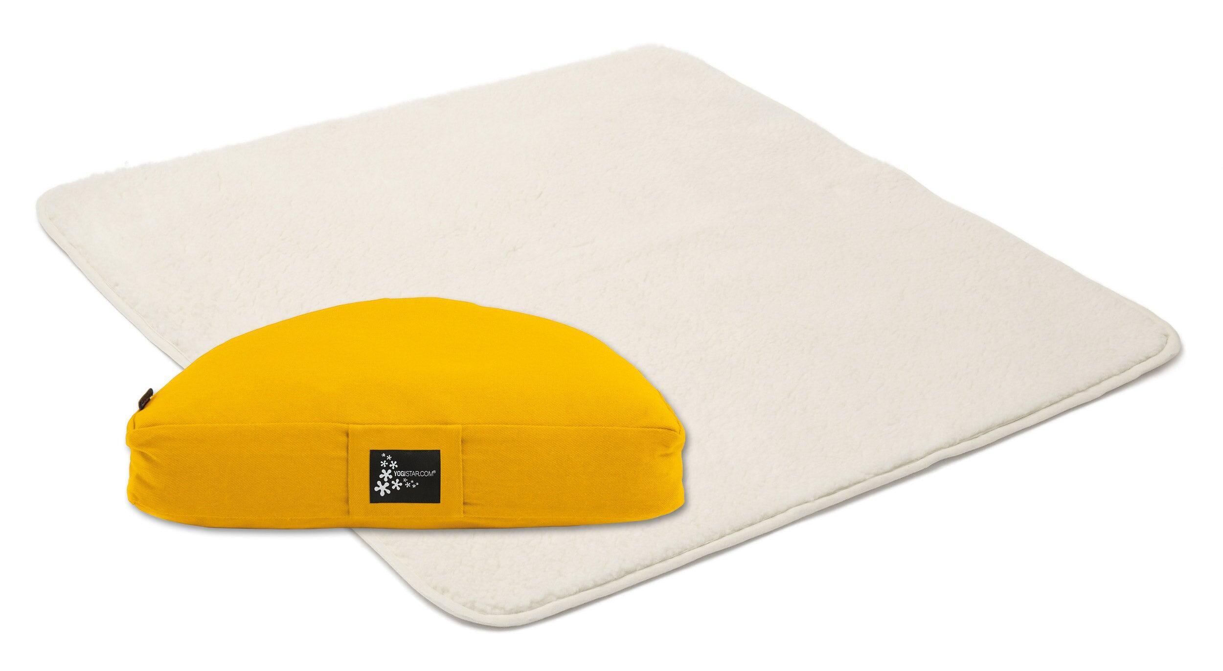 Yoga-Set Calm Edition - Meditation natur 75 x 75 cm 3/6