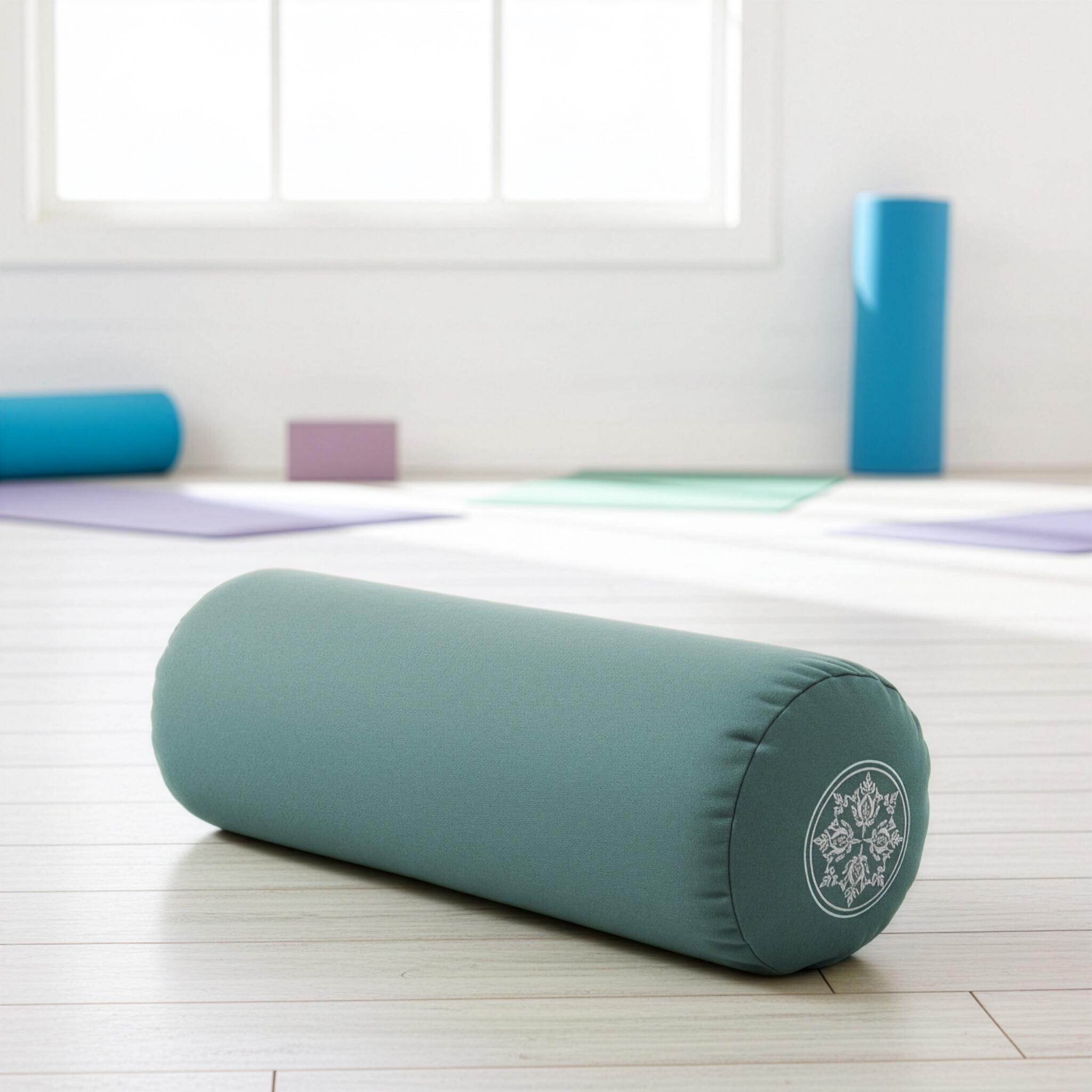 Yoga-Bolster rund - vintage - organic cotton 6/6
