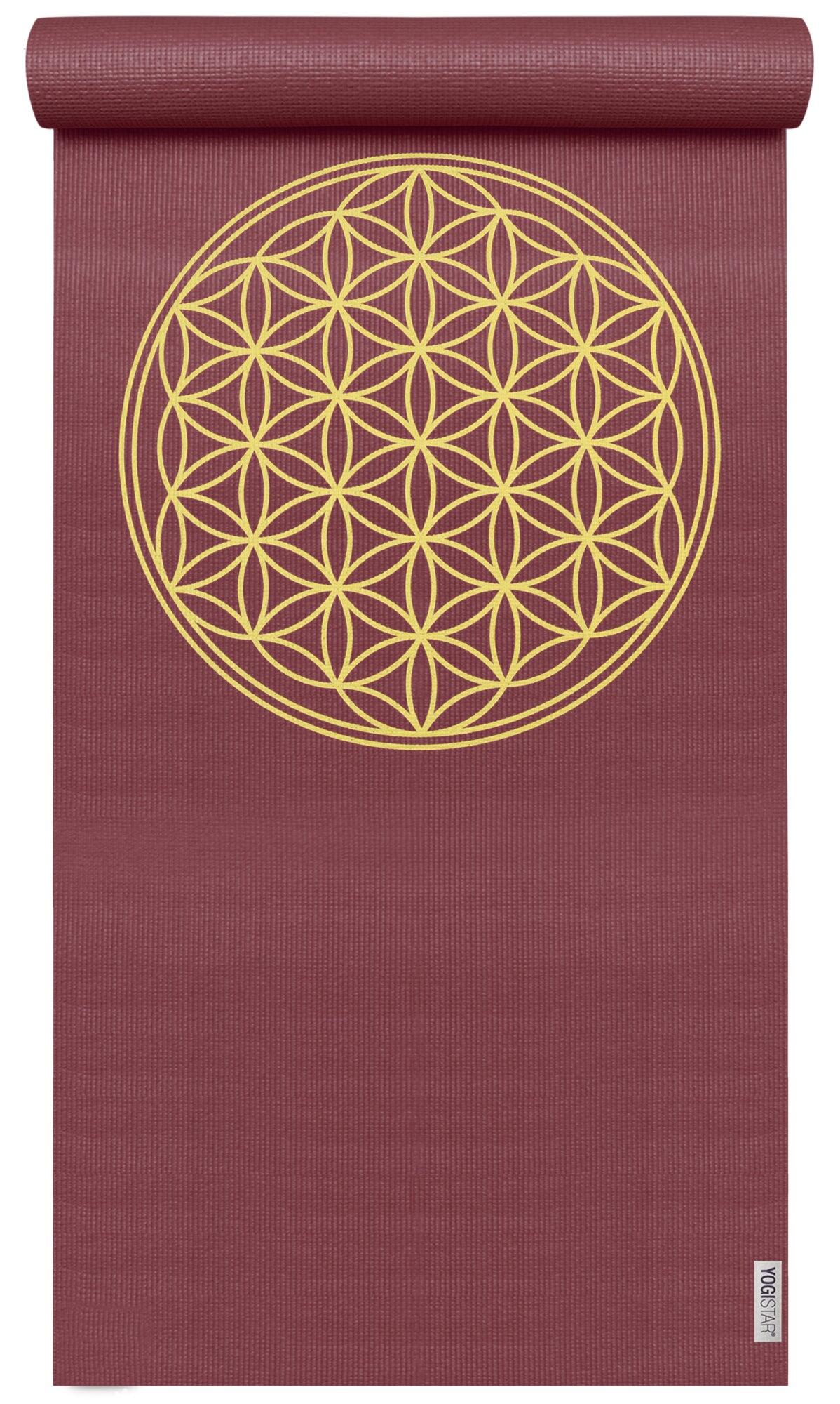 Yogamatte yogimat® basic - flower of life 2/6