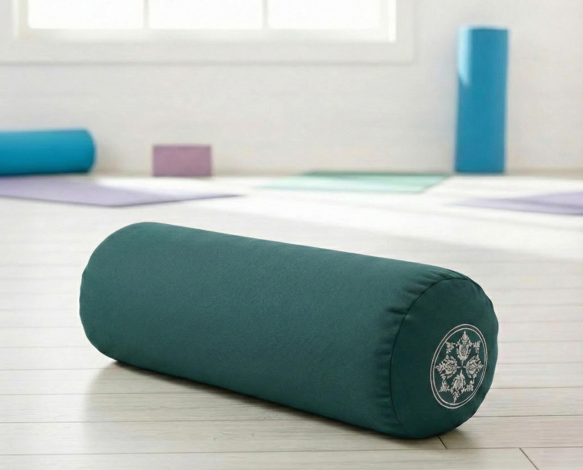 Yoga-Bolster - rund - vintage - cotton - basic 3/3