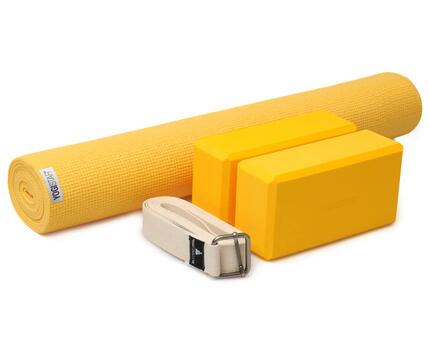 Yoga-Set kick it - two (Yogamatte + 2x Yogablock + Yogagurt)