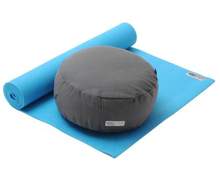 Yoga-Set Starter Edition - Meditation (Yogamatte + Kissen)