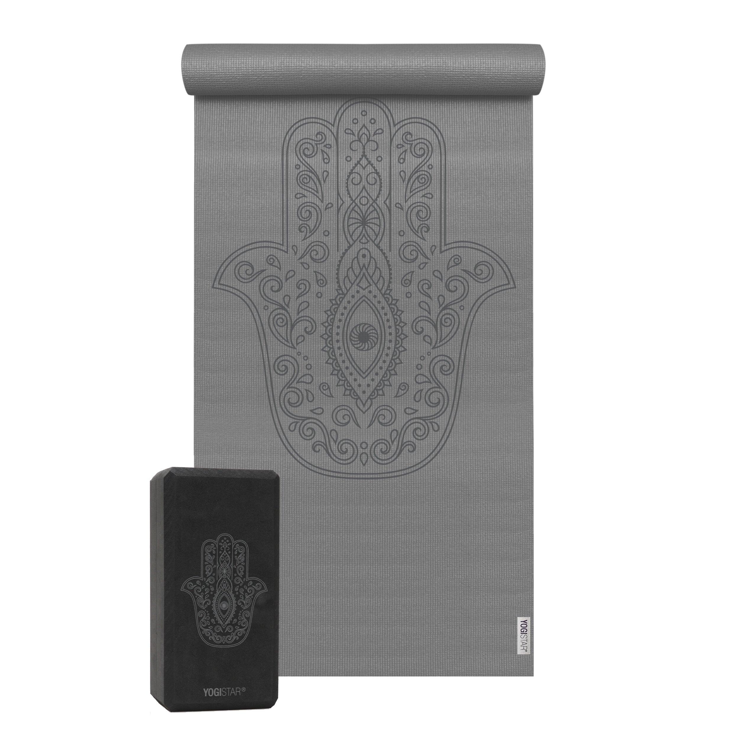 Yoga-Set Starter Edition - hand of fatima (Yogamatte + 1 Yogablock) 3/4