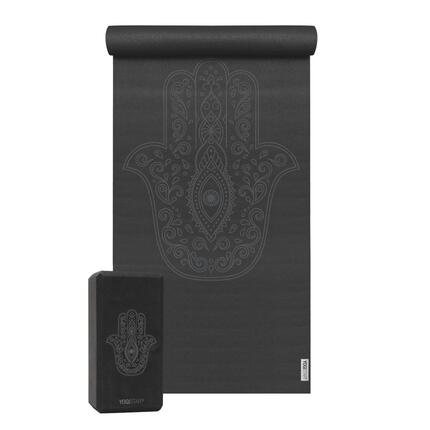 Yoga-Set Starter Edition - hand of fatima (Yogamatte + 1 Yogablock)