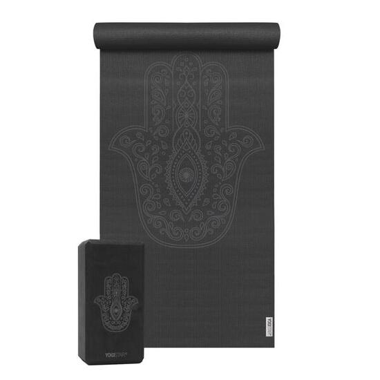 Yoga-Set Starter Edition - hand of fatima (Yogamatte + 1 Yogablock)