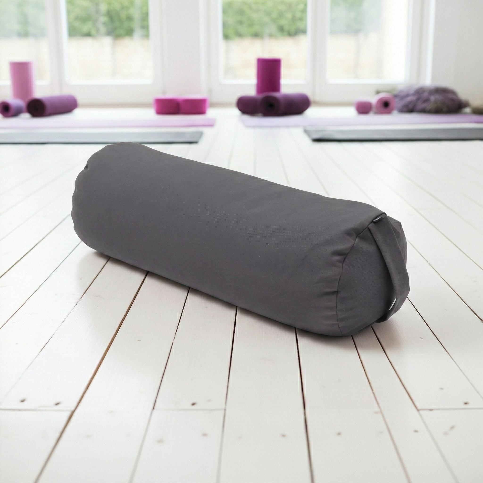 Yoga-Bolster yin - standard - rund 3/5