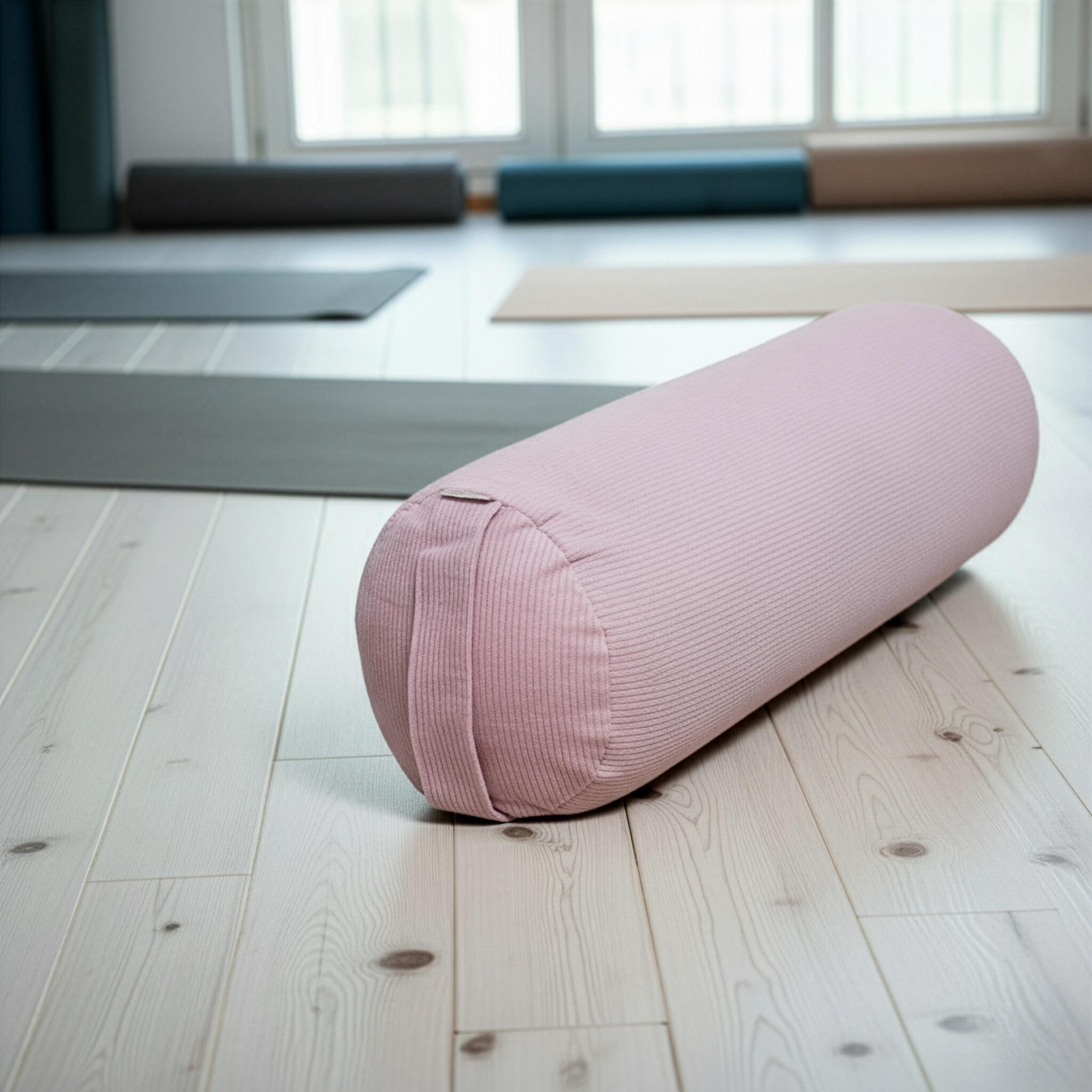 Yoga-Bolster yin - rund - Cord 2/6