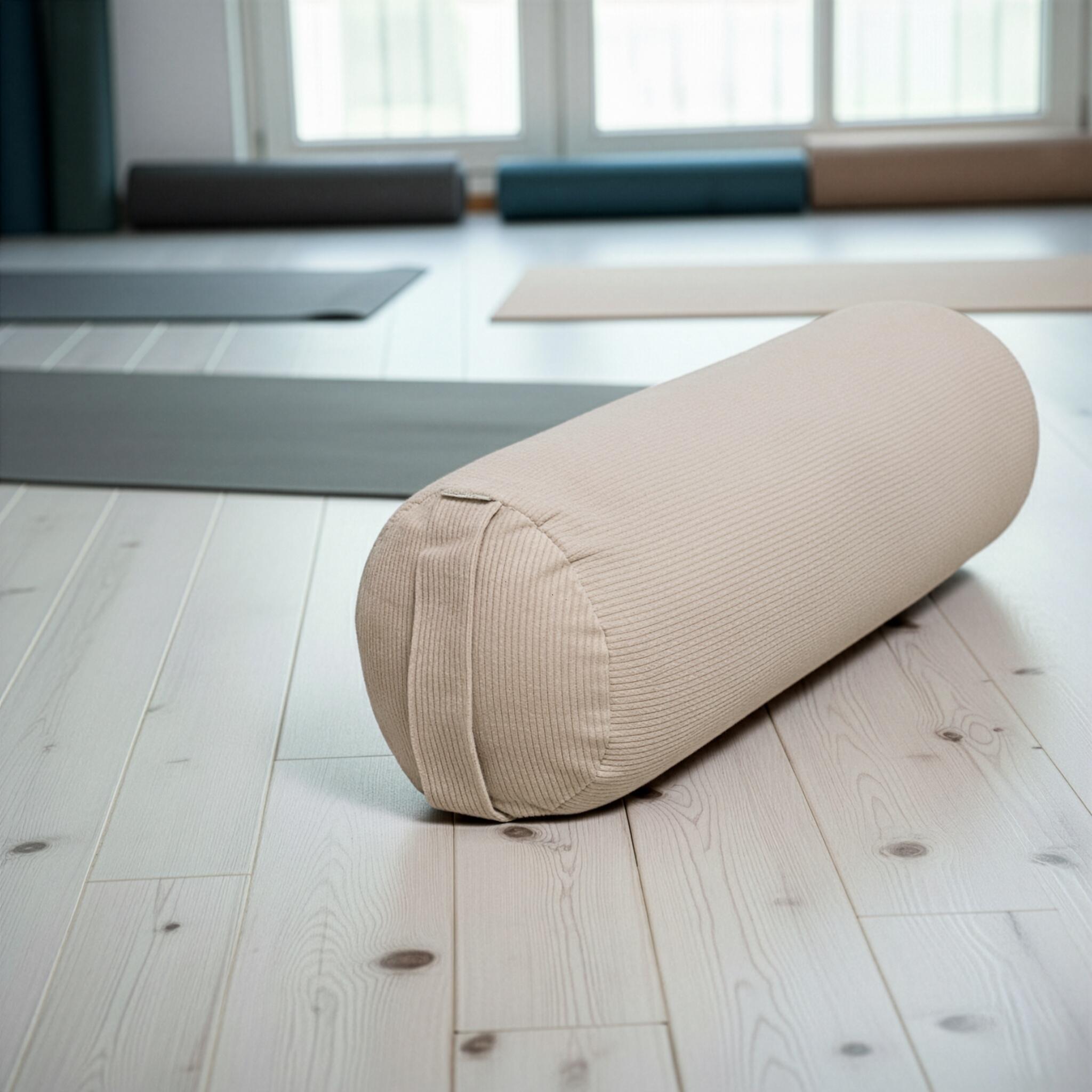 Yoga-Bolster yin - rund - Cord 4/6