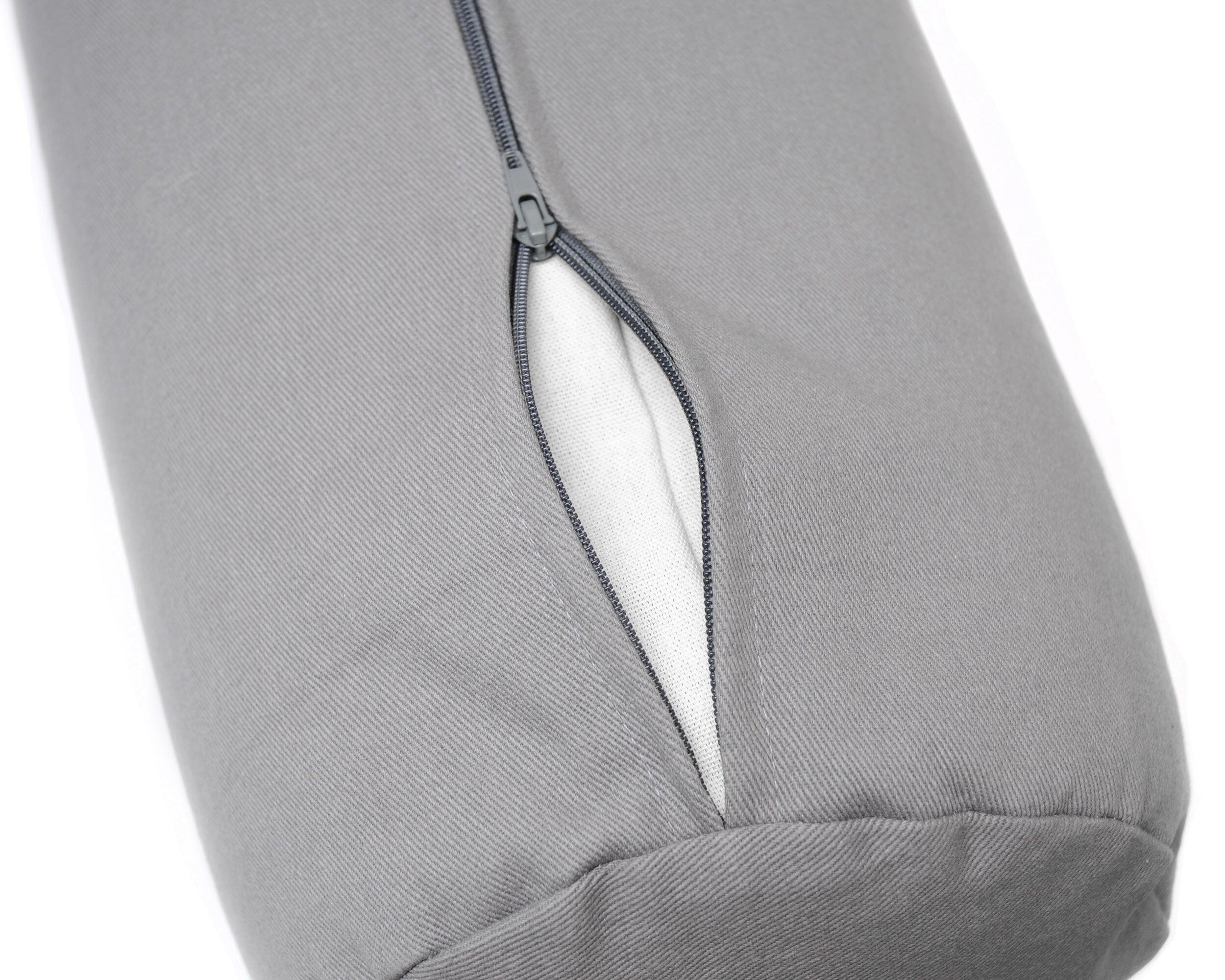 Yoga-Bolster yin - rund - Samtosha - organic cotton 3/6