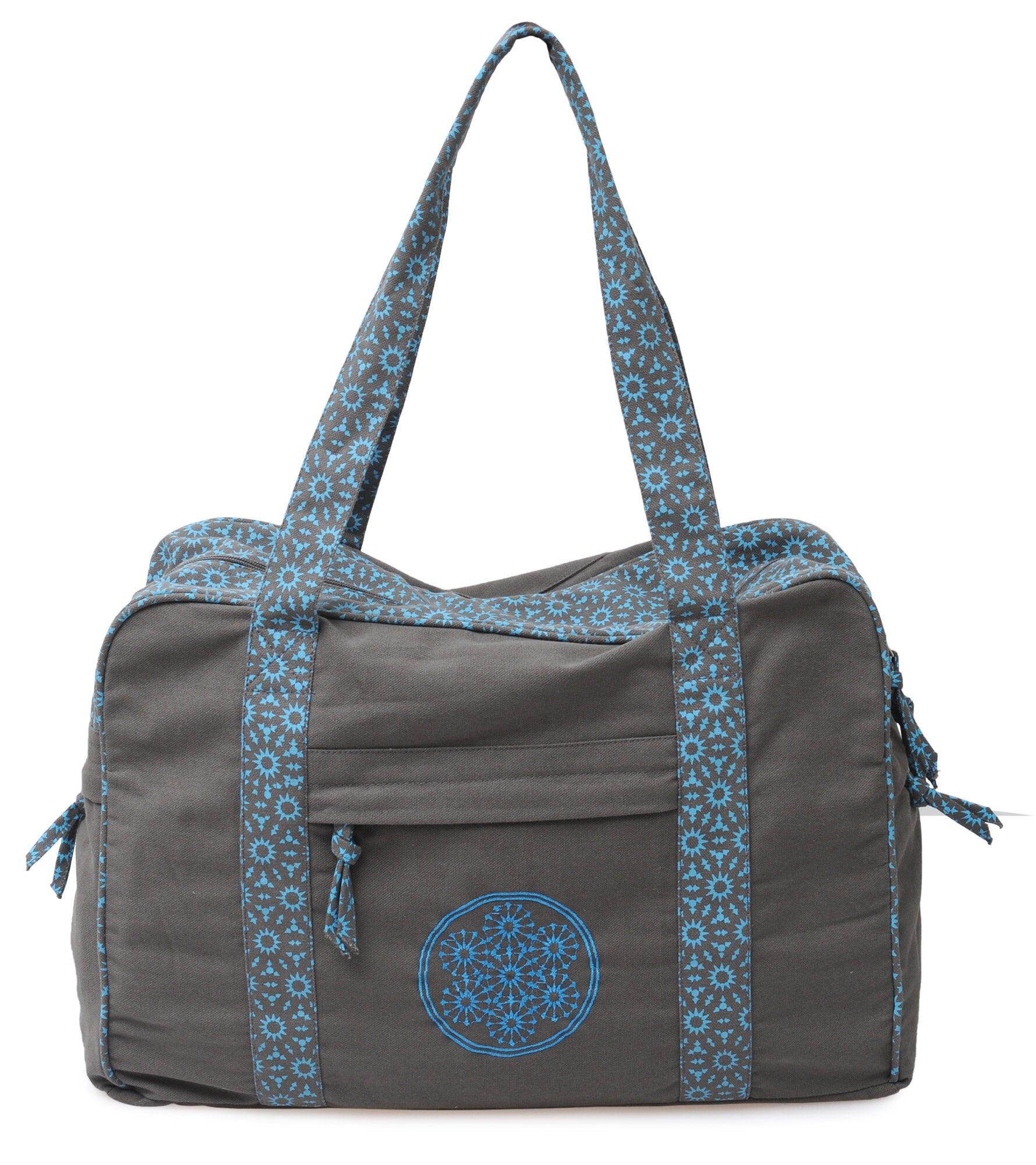 Yogatasche twin bag - take me two - taupe/turquoise 3/6