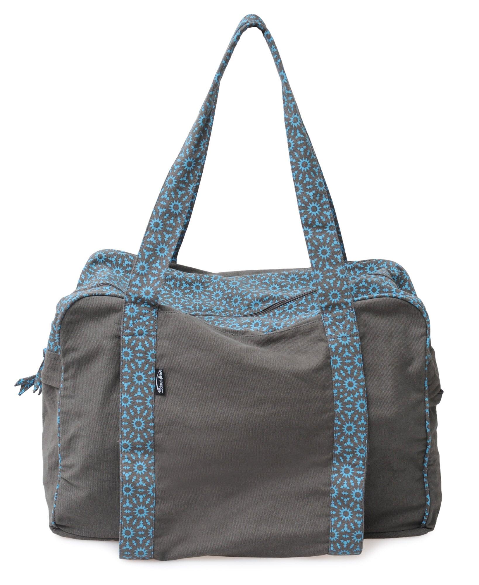 Yogatasche twin bag - take me two - taupe/turquoise 2/6