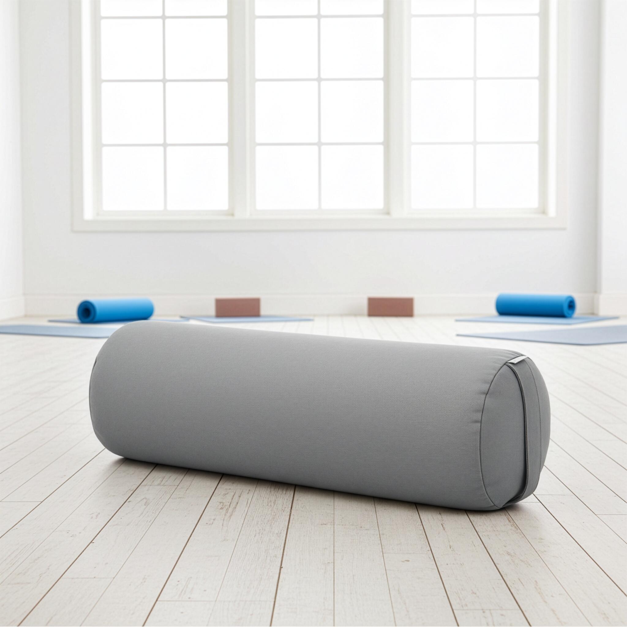 Yoga-Bolster yin - rund - Samtosha - organic cotton 2/6