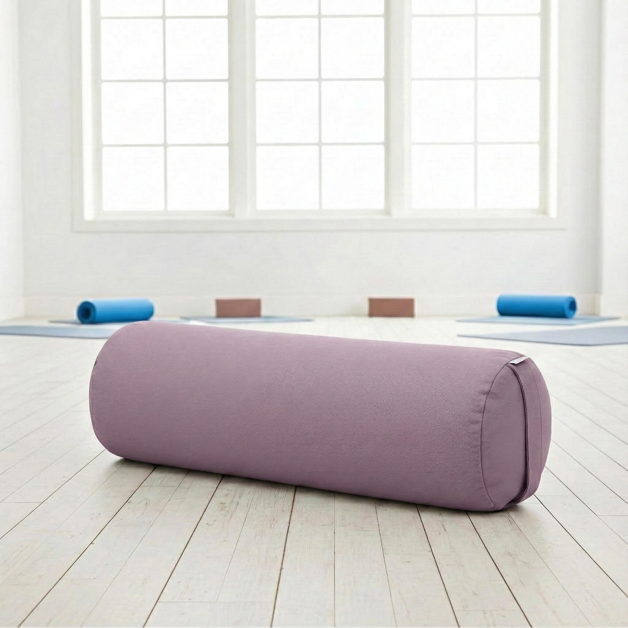 Yoga-Bolster yin - rund - Samtosha - organic cotton 6/6