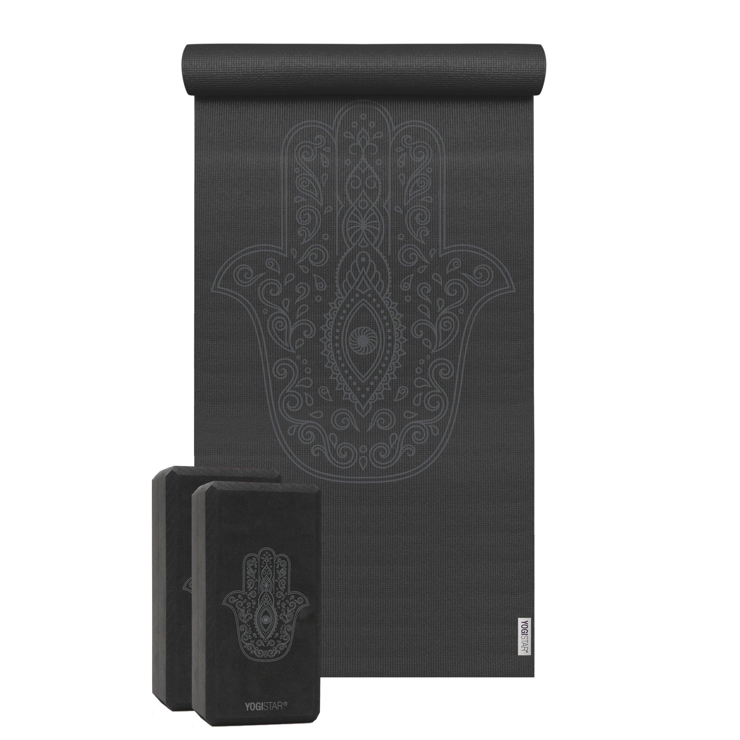 Yoga-Set Starter Edition - hand of fatima (Yogamatte + 2 Yogablöcke) 2/4